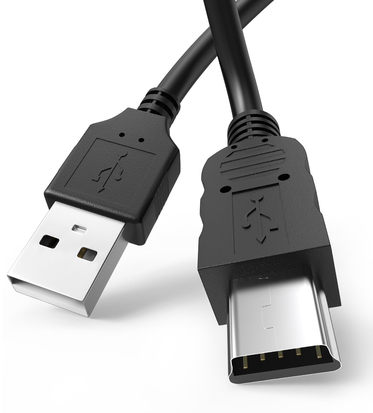 Amazon.co.jp: Yaekea 交換用ミニUSBケーブル PS3コントローラー充電
